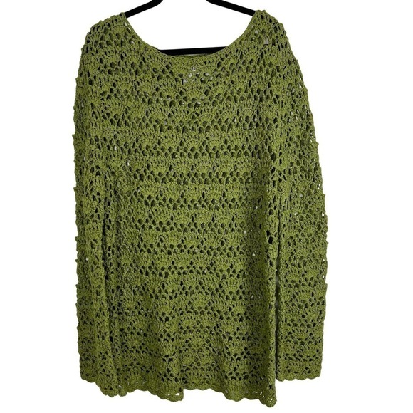 Bloomingdale’s Open Knit Cover Up Size XL - Picture 1 of 7